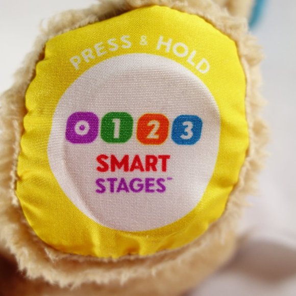 Fisher Price Smart Stages Laugh and Learn Plush Stuffed Puppy Dog Interactive - Picture 3 of 10